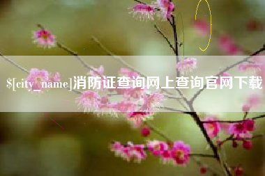信阳消防证查询网上查询官网下载