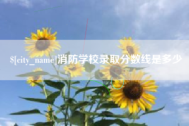 信阳消防学校录取分数线是多少