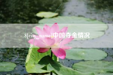 信阳中国夺金情况