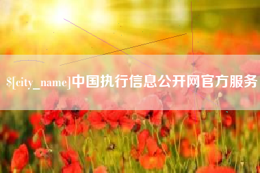 信阳中国执行信息公开网官方服务