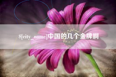 信阳中国的几个金牌啊