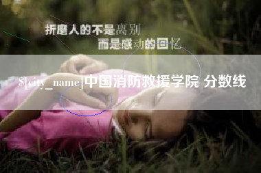 信阳中国消防救援学院 分数线
