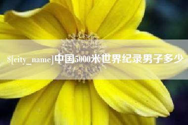 信阳中国5000米世界纪录男子多少