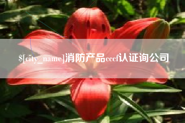信阳消防产品cccf认证询公司