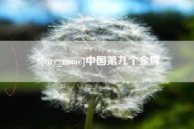 信阳中国第九个金牌