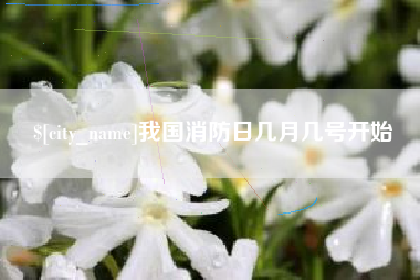 信阳我国消防日几月几号开始