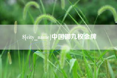 信阳中国哪九枚金牌