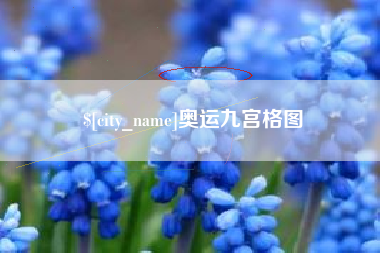 信阳奥运九宫格图