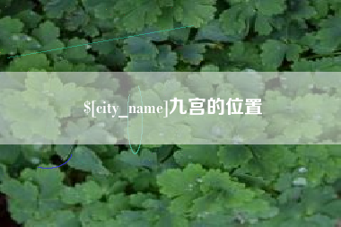 信阳九宫的位置