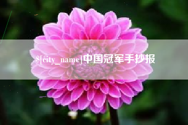 信阳中国冠军手抄报