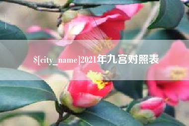 信阳2021年九宫对照表
