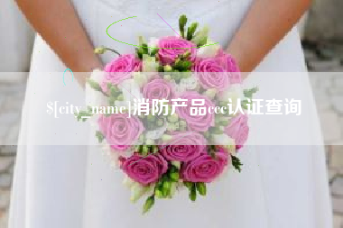 信阳消防产品ccc认证查询