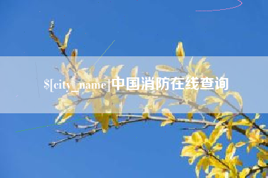 信阳中国消防在线查询